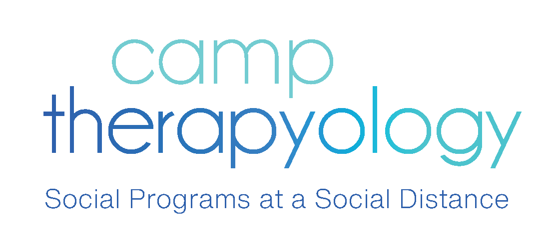 Image of a graphic that reads "Camp Therapyology Social Programs at a Social Distance". If your teen struggles with connections and you want to help them thrive, learn how teen therapy in Farmington Hills, MI can help.