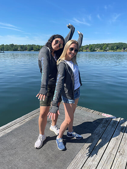 Therapist and intern at camp therapyology. Needing support for your teens mental health? Camp Therapyology can help. Come to our camp for teens in Arizona, MIchigan, and California this summer!
