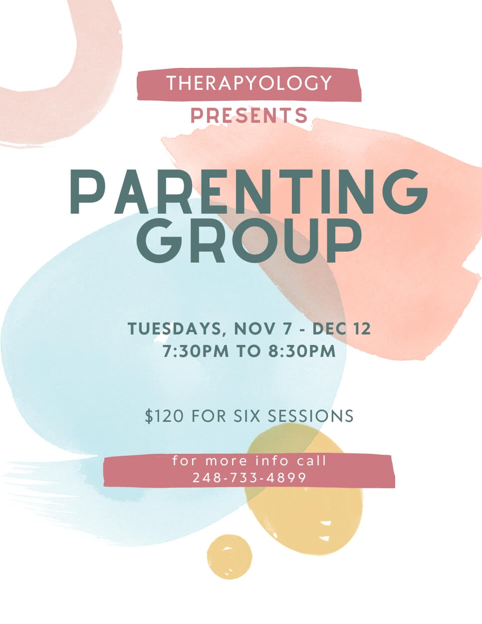 Parenting Group Flyer